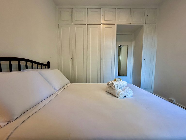 3 quartos, recepção 24h e aconchegante - Leblon