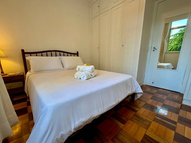 3 quartos, recepção 24h e aconchegante - Leblon