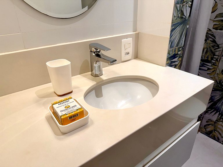 3 quartos, recepção 24h e aconchegante - Leblon