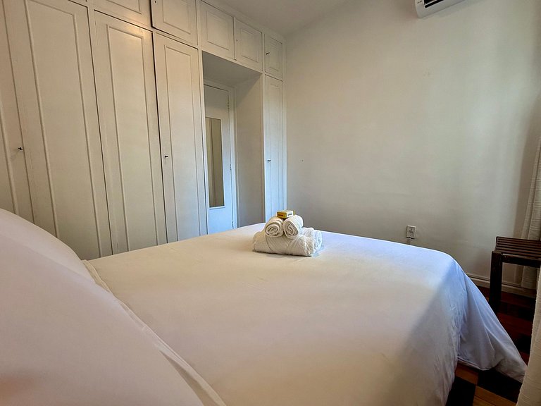 3 quartos, recepção 24h e aconchegante - Leblon