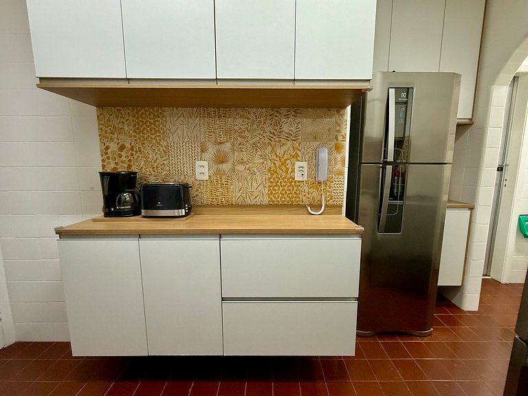 3 quartos, recepção 24h e aconchegante - Leblon