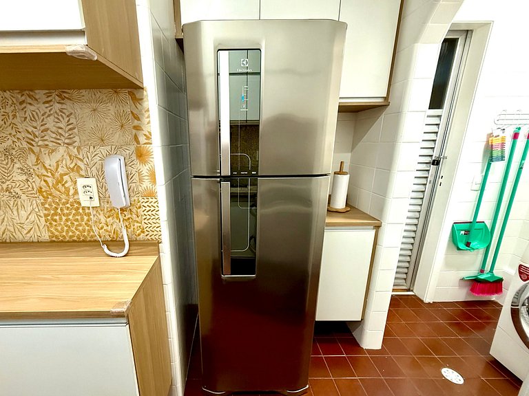 3 quartos, recepção 24h e aconchegante - Leblon