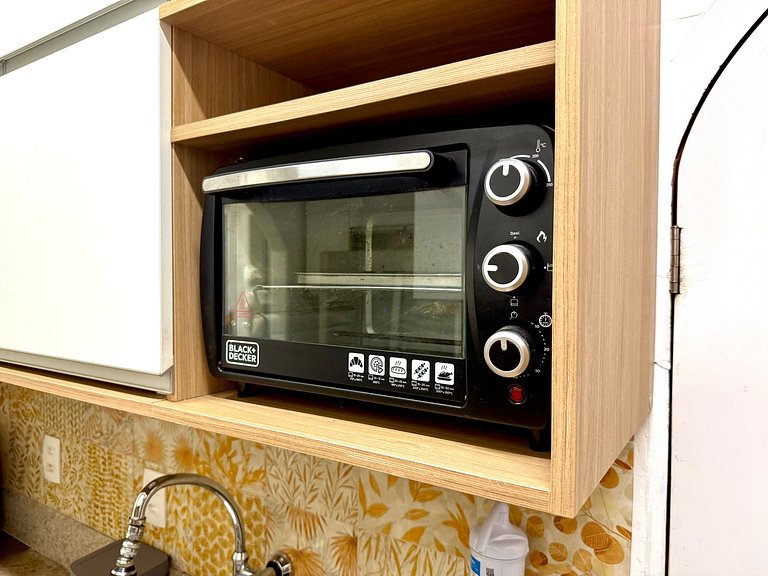 3 quartos, recepção 24h e aconchegante - Leblon