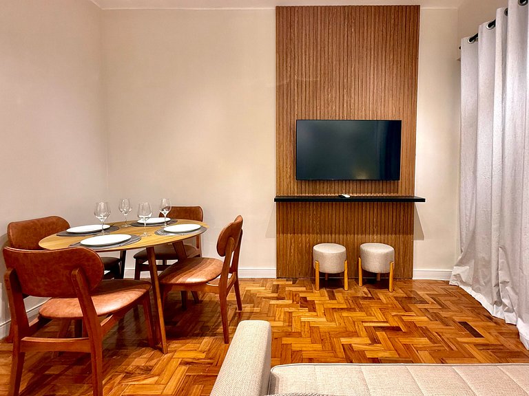 2 minutos da praia + recepção 24h - Leblon