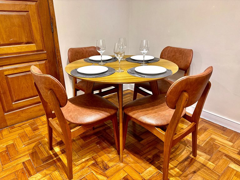 2 minutos da praia + recepção 24h - Leblon