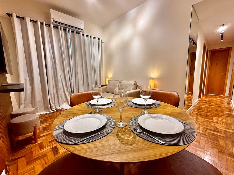 2 minutos da praia + recepção 24h - Leblon