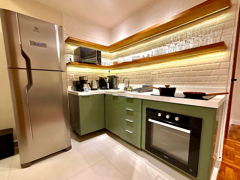 2 minutos da praia + recepção 24h - Leblon