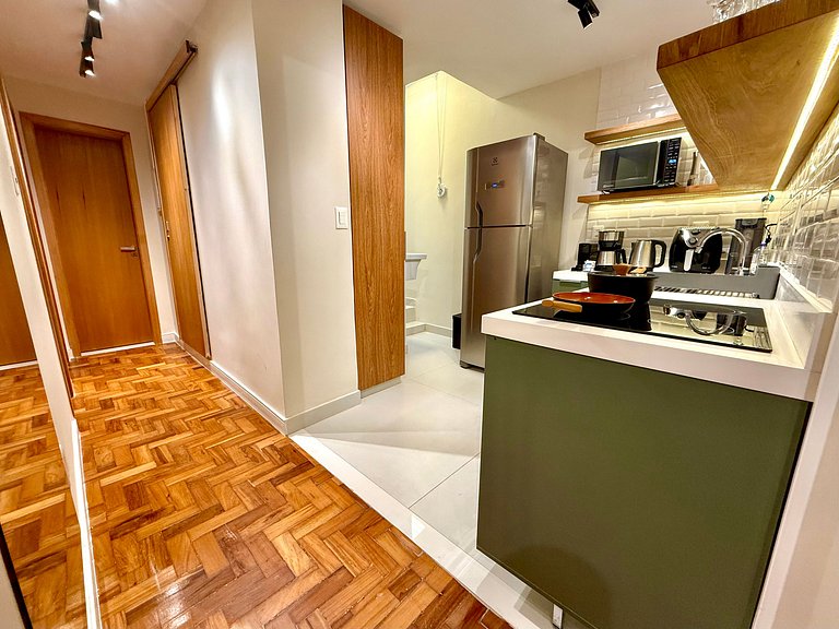 2 minutos da praia + recepção 24h - Leblon