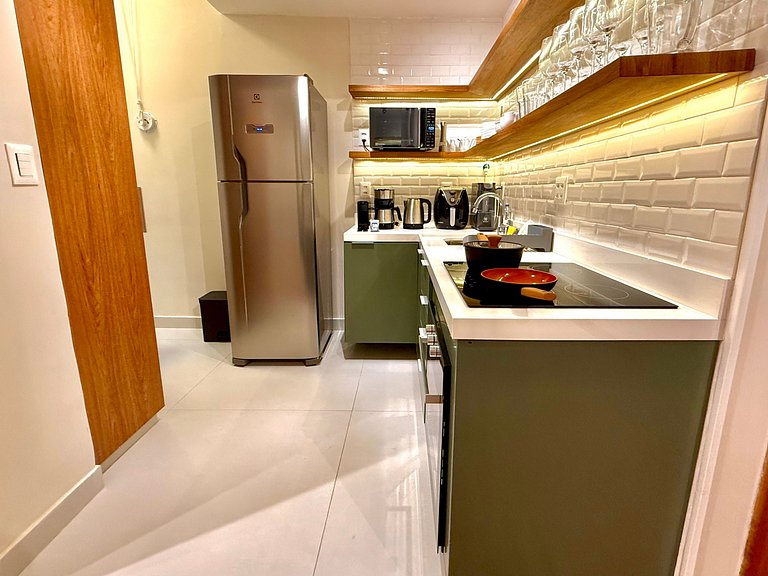 2 minutos da praia + recepção 24h - Leblon