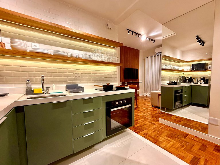 2 minutos da praia + recepção 24h - Leblon