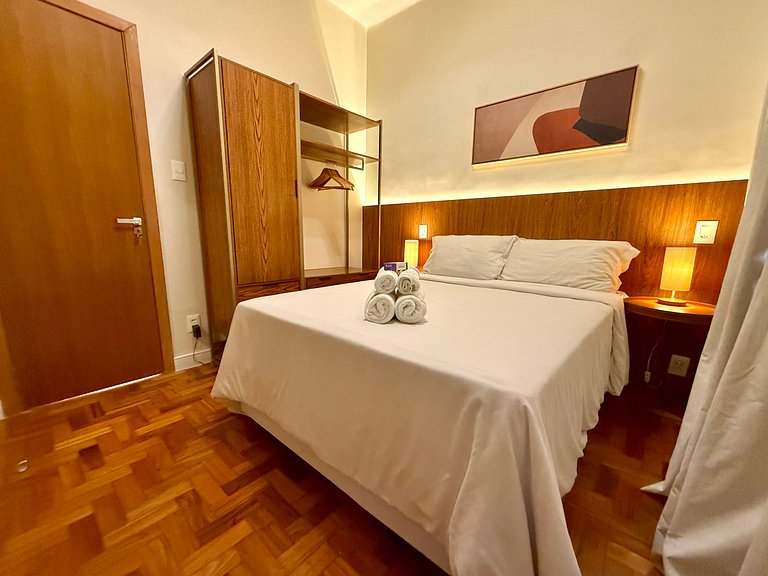 2 minutos da praia + recepção 24h - Leblon