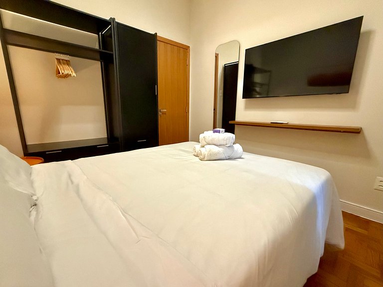 2 minutos da praia + recepção 24h - Leblon