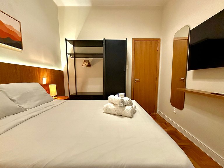 2 minutos da praia + recepção 24h - Leblon