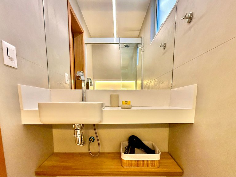 2 minutos da praia + recepção 24h - Leblon