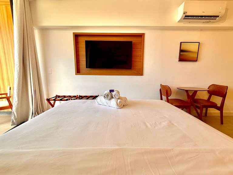 Studio Leblon - Vista Cristo, novo, piscina e gym