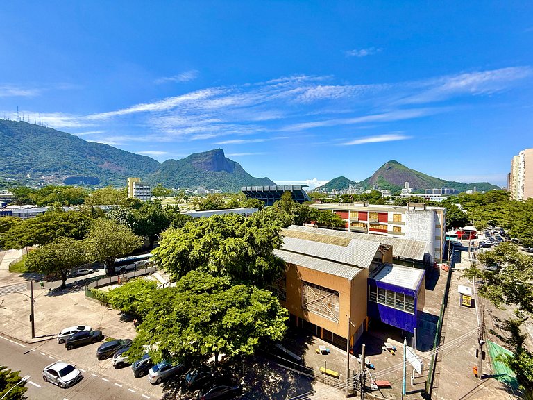 Studio Leblon - Vista Cristo, novo, piscina e gym