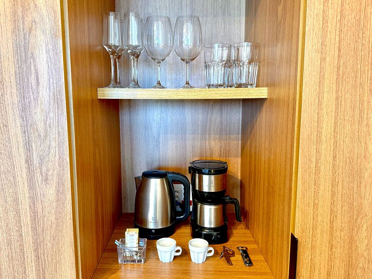 Studio Leblon - Vista Cristo, novo, piscina e gym