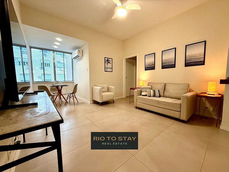 3 minutos da praia + recepção 24h!