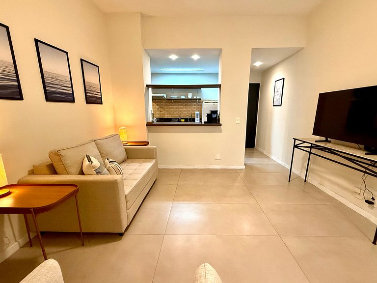 3 minutos da praia + recepção 24h!