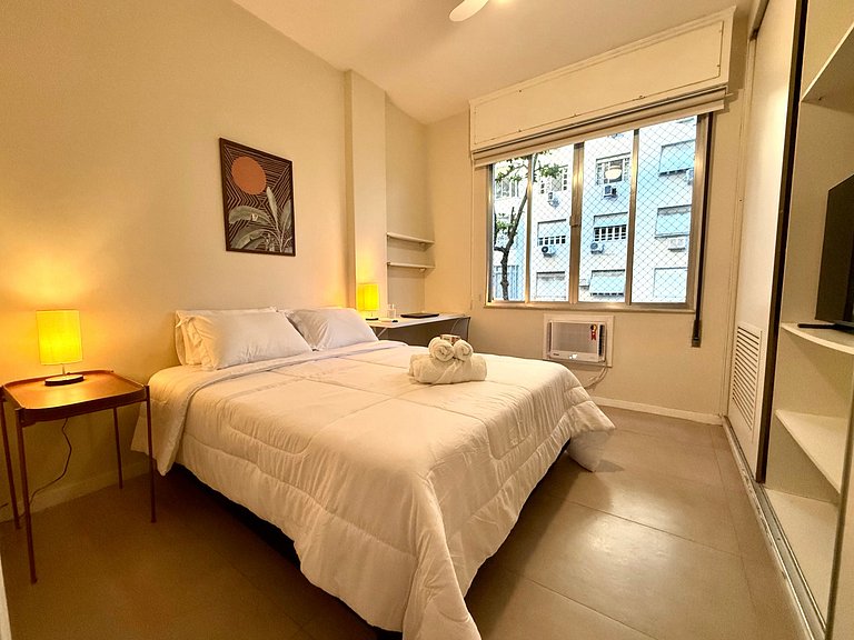 3 minutos da praia + recepção 24h!