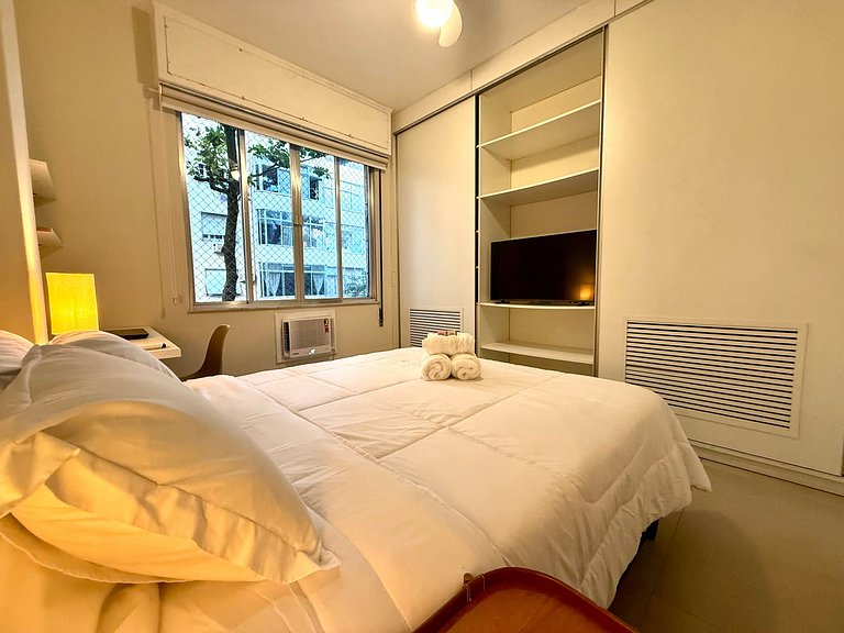 3 minutos da praia + recepção 24h!