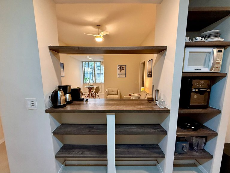 3 minutos da praia + recepção 24h!