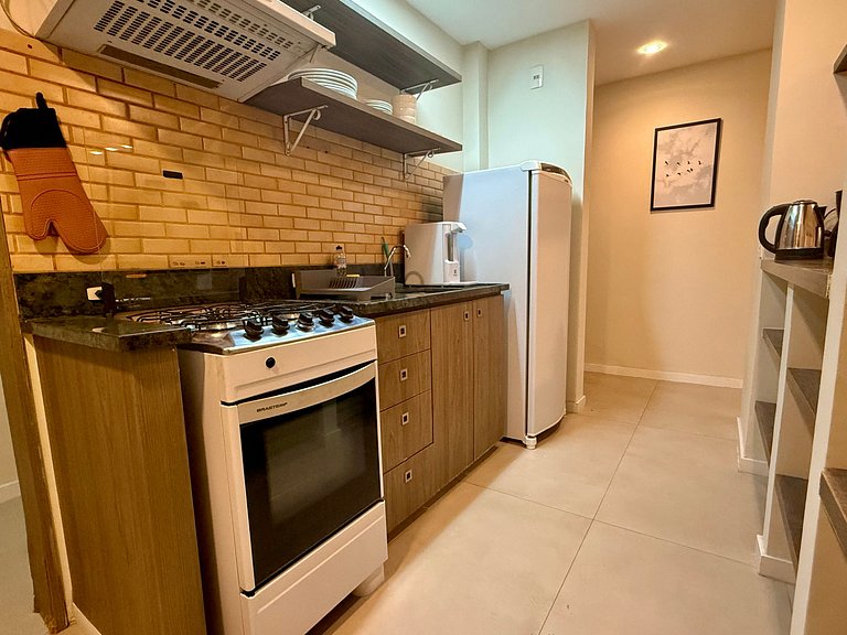 3 minutos da praia + recepção 24h!