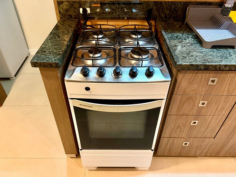 3 minutos da praia + recepção 24h!