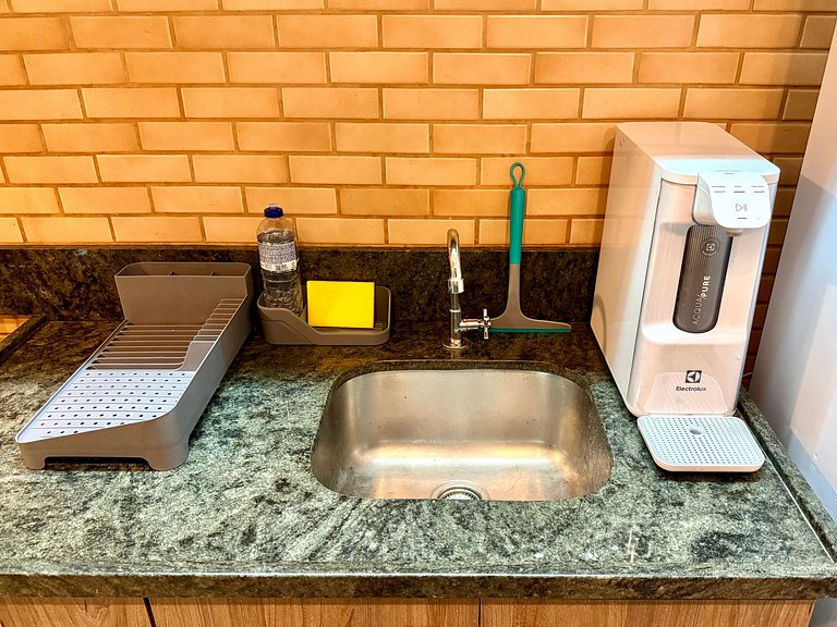 3 minutos da praia + recepção 24h!