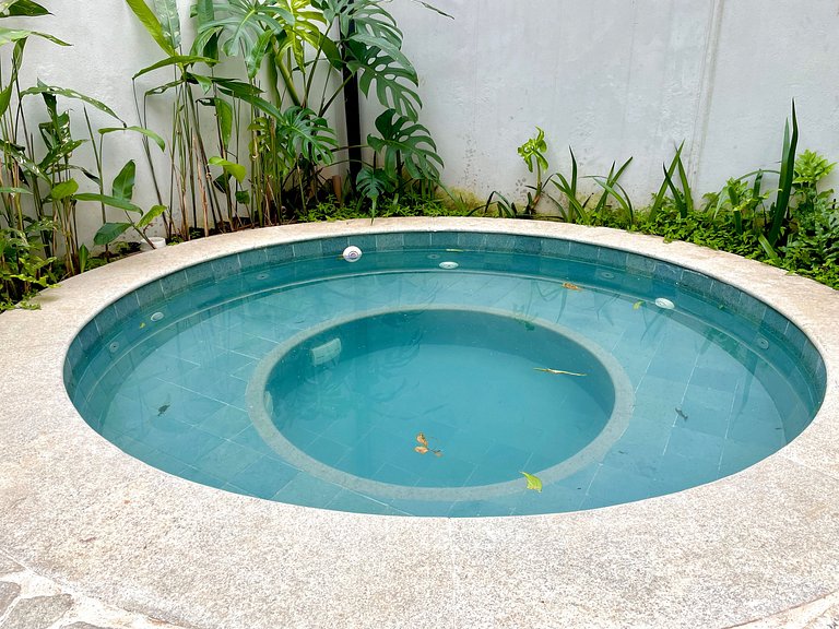Studio Leblon - Novo, varanda, piscina e gym