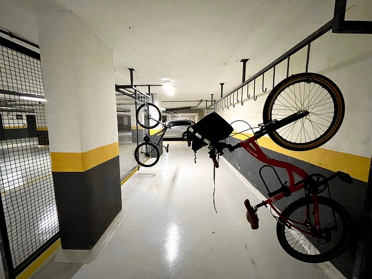 Studio Leblon - Novo, varanda, piscina e gym