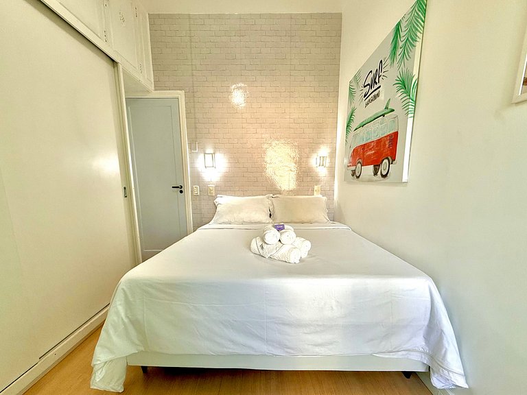 2 quartos no coração do Leblon - Rua Dias Ferreira